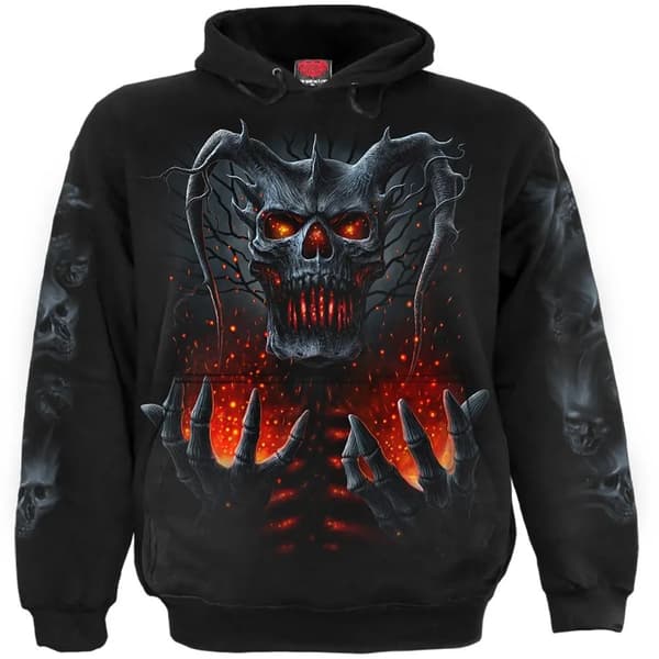 Spiral Direct Unisex Vuxen Death Embers Hoodie