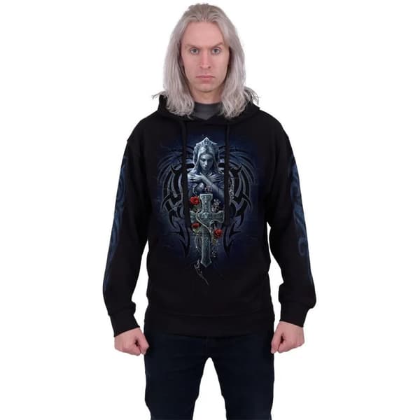 Spiral Direct Unisex Adult Grieving Angel Hoodie