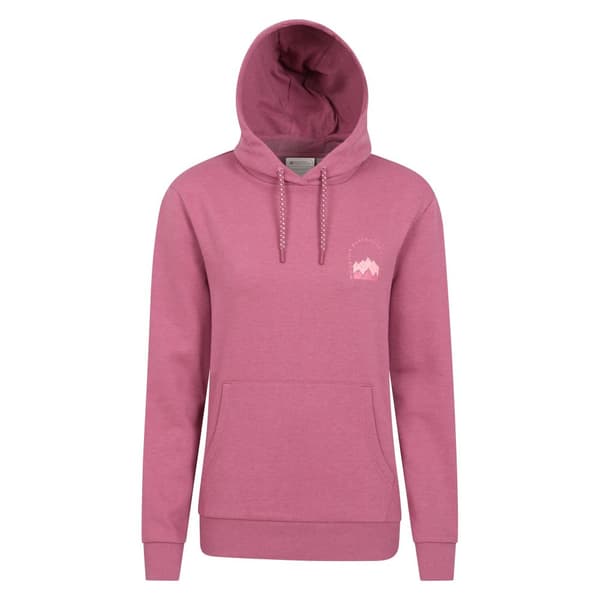 Mountain Warehouse Mountain Scene Jersey Hoodie för damer/damer