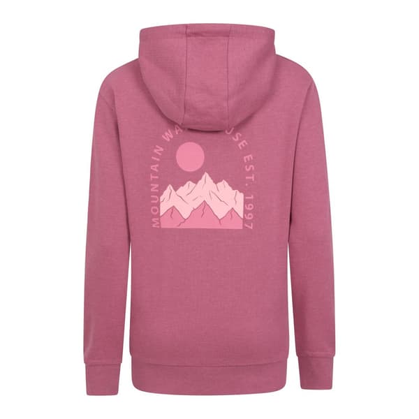 Mountain Warehouse Mountain Scene Jersey Hoodie för damer/damer