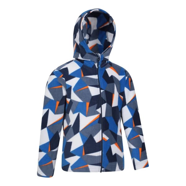 Mountain Warehouse Childrens/Kids Pursuit II Geometric Full Zip Hoodie