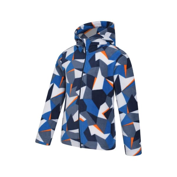 Mountain Warehouse Childrens/Kids Pursuit II Geometric Full Zip Hoodie