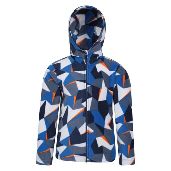 Mountain Warehouse Childrens/Kids Pursuit II Geometric Full Zip Hoodie