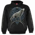 Miniatyrbilde 1 av 2: Spiral Direct Unisex Adult Celtic Wolf Hoodie