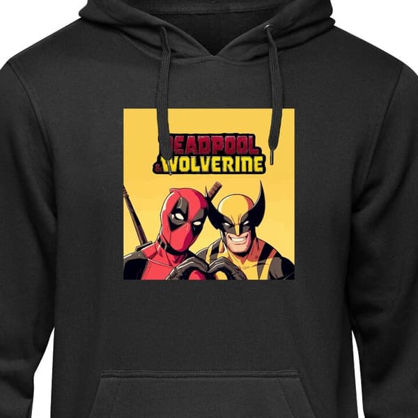 Hættetrøje til Børn | Behagelig Børne-Hoodie Deadpool & Wolverine
