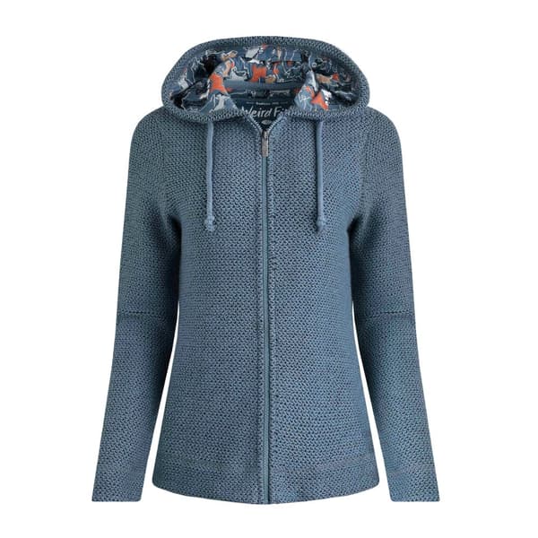 Weird Fish Dam/Lady Chicoa Macaroni Hoodie med full dragkedja