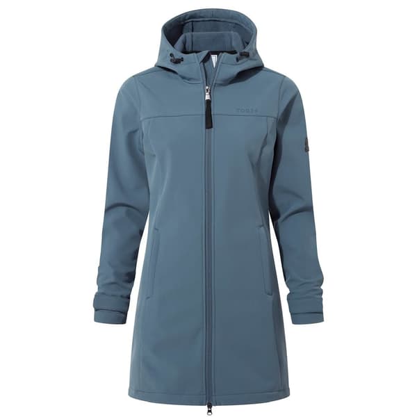TOG24 Womens/Ladies Keld Long Length Soft Shell Jacket