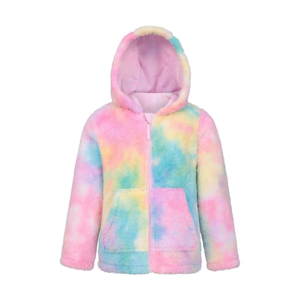 Mountain Warehouse Childrens/Kids Cosy Rainbow Full Zip Hoodie Bright Pink 3-4 Years