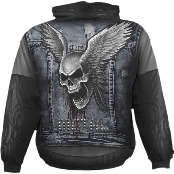 Spiral Direct Unisex Adult Thrash Metal Hoodie