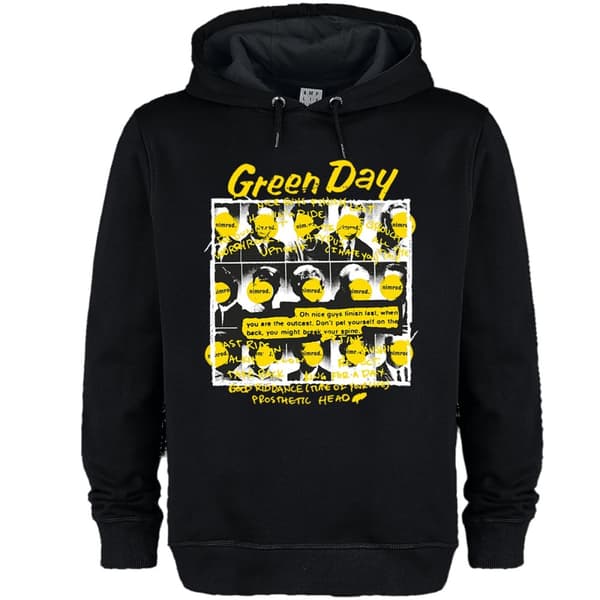 Amplified Unisex Adult Nimrod Green Day Hoodie