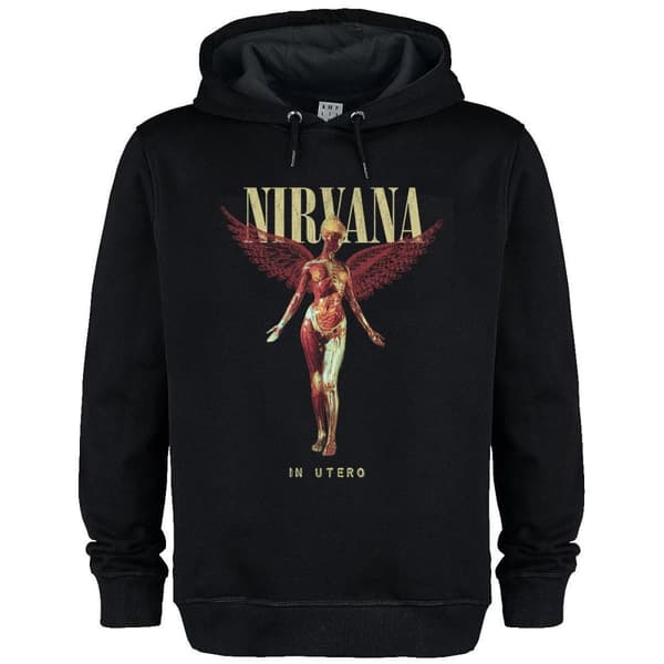 Amplified Unisex Adult In Utero Nirvana Hoodie