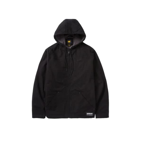 Caterpillar Mens Sherpa Lined Hooded Jacket
