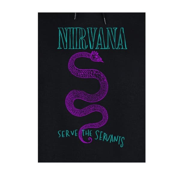Amplified Unisex Vuxen Serve The Serpents Nirvana Hoodie