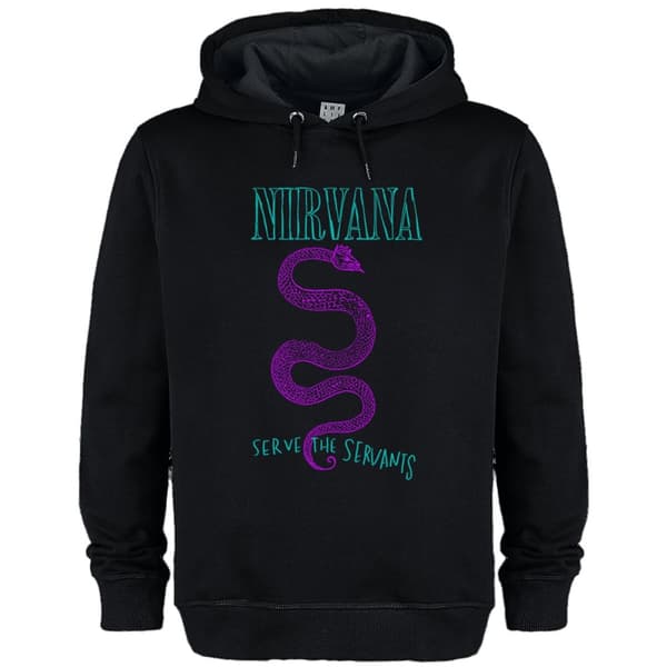 Amplified Unisex Vuxen Serve The Serpents Nirvana Hoodie