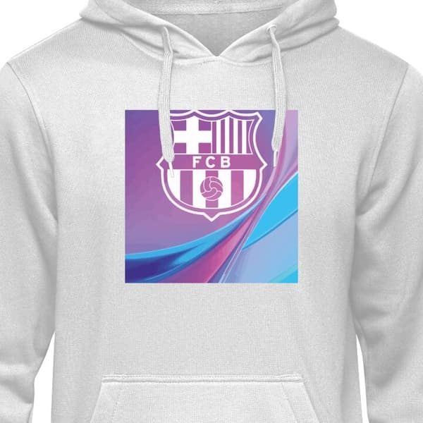 Huppari Lapsille | Mukava Lasten Huppari FC Barcelona Harmaa 12-13 År