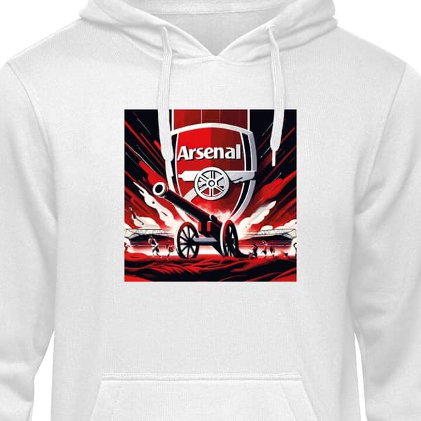 Huvtröja för Barn | Bekväm Barn-Hoodie Arsenal