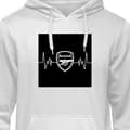 Miniatyrbilde 1 av 9: Hettegenser for Barn | Komfortabel Barn-Hettegenser Arsenal