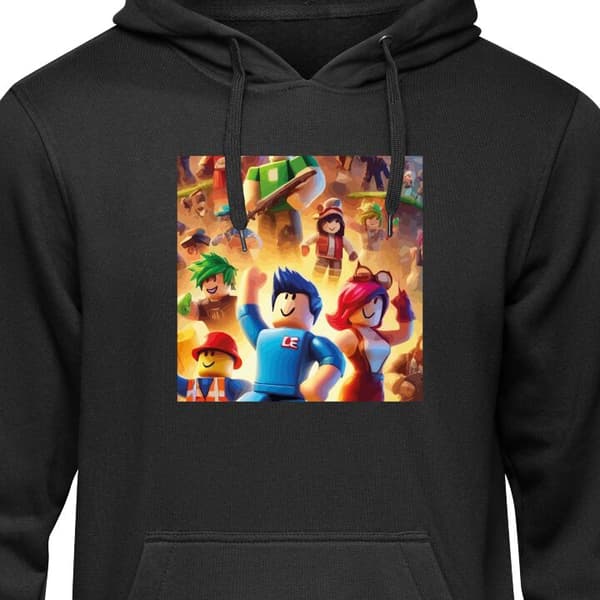 Huvtröja för Barn | Bekväm Barn-Hoodie Roblox