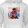 Miniatyrbild 1 av 9: Huvtröja för Barn | Bekväm Barn-Hoodie Lamine Yamal FCB