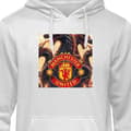 Miniatyrbillede 1 af 9: Hættetrøje til Børn | Behagelig Børne-Hoodie Manchester United