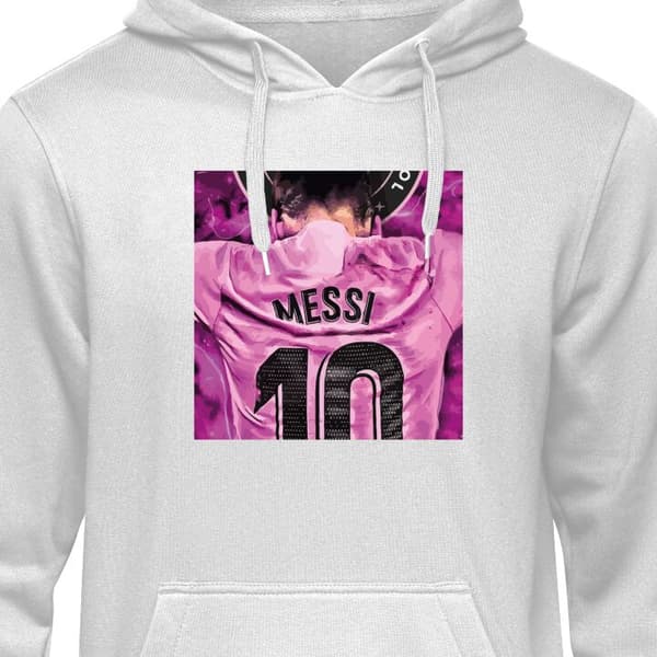 Hettegenser for Barn | Komfortabel Barn-Hettegenser Messi Grå 9-11 År