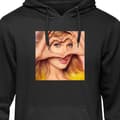 Miniatyrbild 1 av 5: Klassisk Hoodie | Huvtröja för Vuxna Taylor Swift Svart Medium