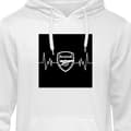 Miniatyrbillede 1 af 4: Klassisk Hoodie | Hættetrøje til Voksne Arsenal