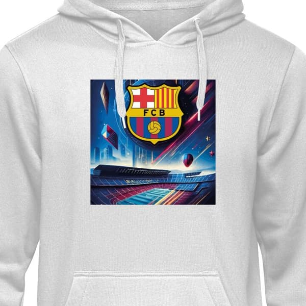 Klassisk Hettegenser | Hettegenser for Voksne FC Barcelona