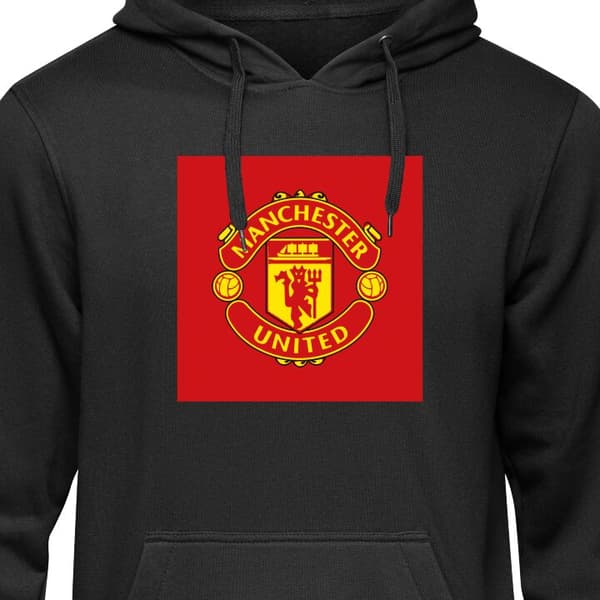 Klassisk Hoodie | Huvtröja för Vuxna Manchester United