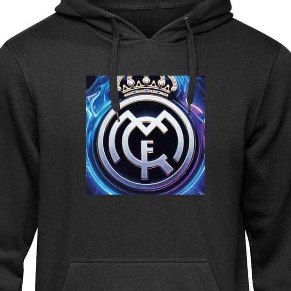 Klassisk Hoodie | Huvtröja för Vuxna Real Madrid