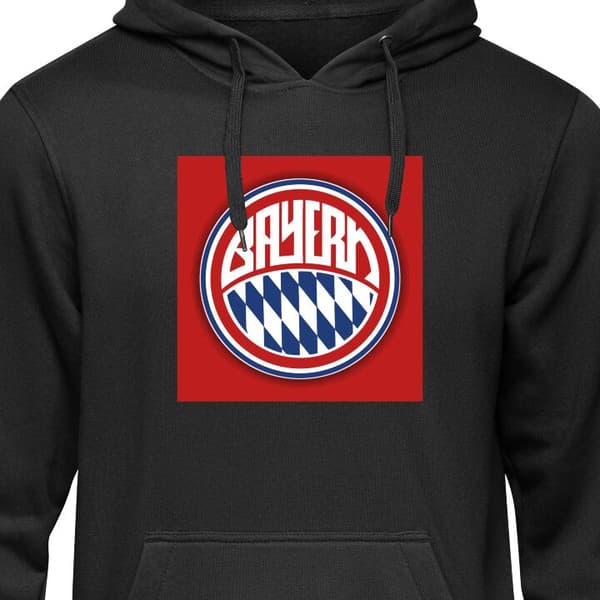 Hettegenser for Barn | Komfortabel Barn-Hettegenser FC Bayern München Svart 12-13 År