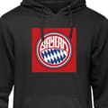 Pikkukuva 1 / 10: Huppari Lapsille | Mukava Lasten Huppari FC Bayern München Musta 12-13 Vuotta