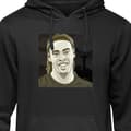 Miniatyrbilde 3 av 11: Hettegenser for Barn | Komfortabel Barn-Hettegenser Ronaldinho Svart 12-13 År