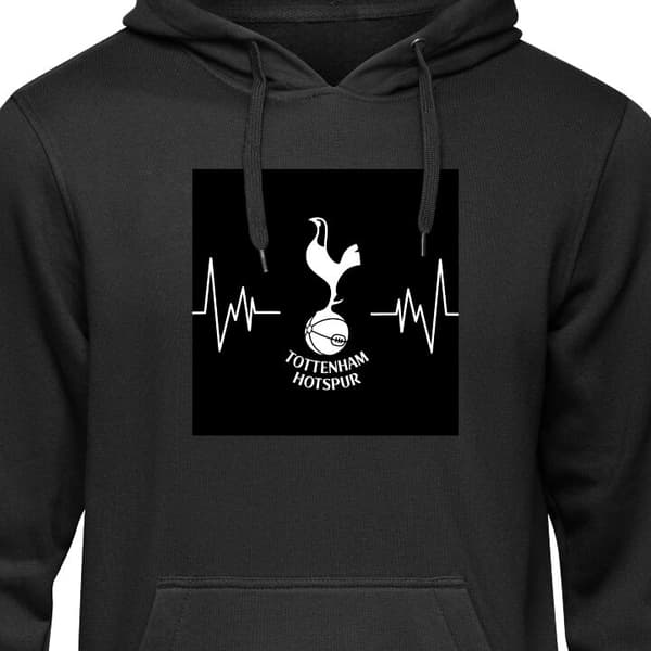 Hettegenser for Barn | Komfortabel Barn-Hettegenser Tottenham Svart 12-13 År