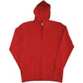 Miniatyrbillede 3 af 4: SG Sweatshirt med hætte med almindelig lynlås til damer