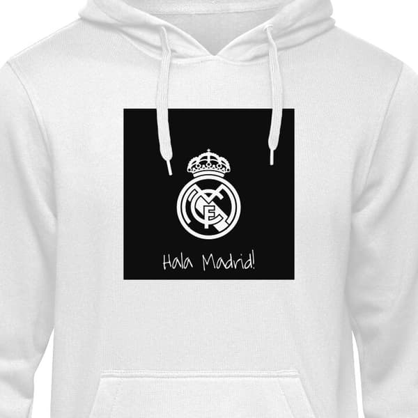 Huvtröja för Barn | Bekväm Barn-Hoodie Real Madrid
