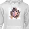 Miniatyrbild 1 av 5: Klassisk Hoodie | Huvtröja för Vuxna Taylor Swift Grå Medium