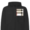 Miniatyrbilde 1 av 2: Hettegenser med Glidelås | Zip-Hettegenser for Voksen Burberry Svart Liten