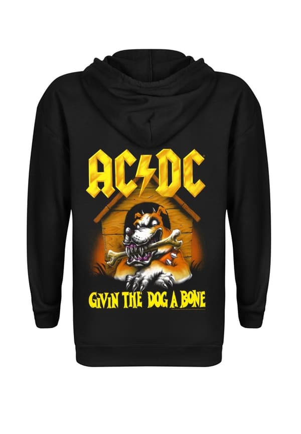 Ac/dc Giving the Dog a Bone Zip-up Hoodie