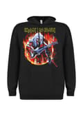 Miniatyrbillede 1 af 3: Iron Maiden Eddie Live Flames Hoodie