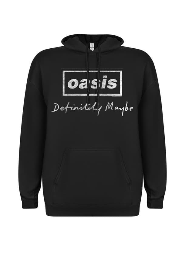 Oasis- Definitely Maybe Script Hoodie