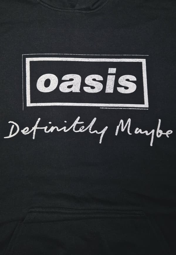 Oasis- Definitely Maybe Script Hoodie