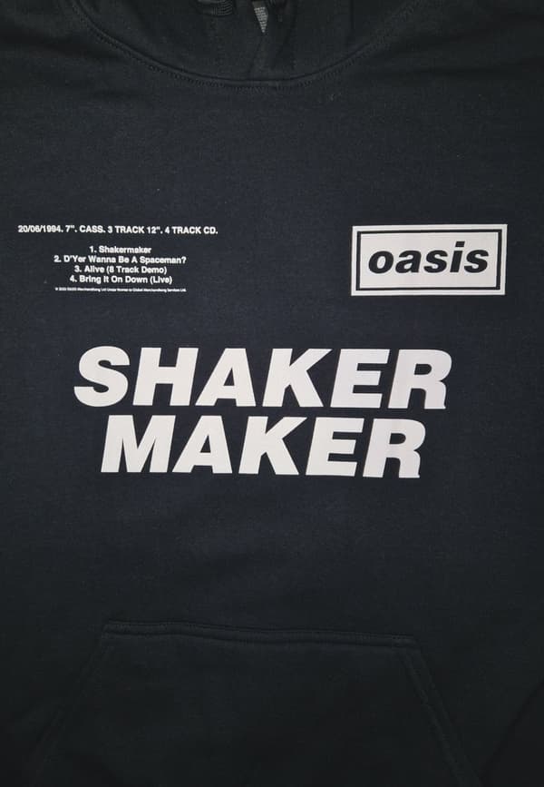 Oasis Shakermaker Tracklisting Hoodie
