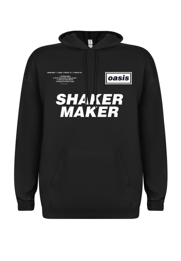 Oasis Shakermaker Tracklisting Hoodie