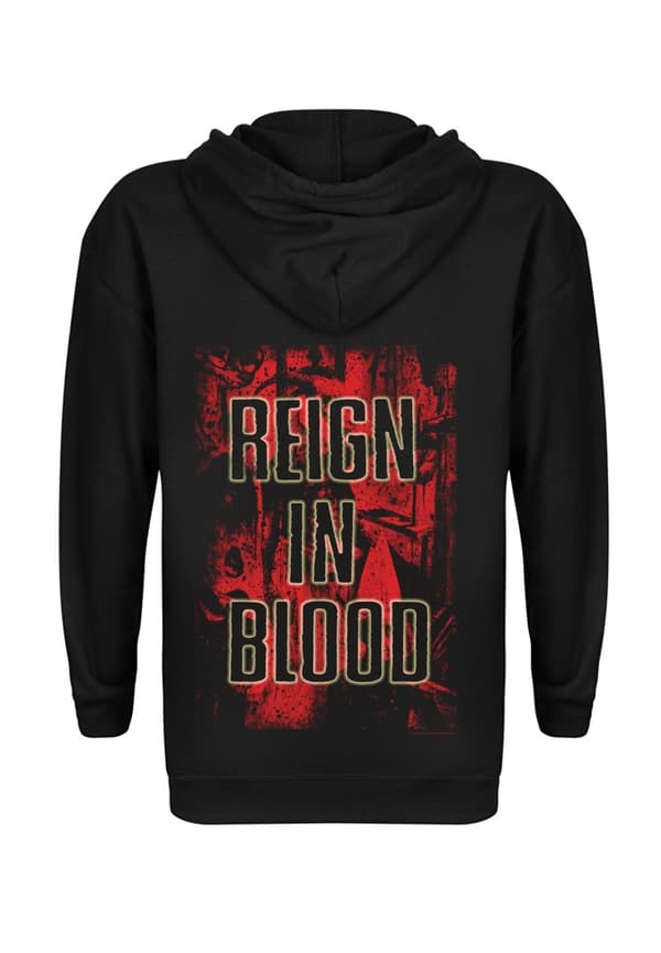 Slayer Reign in Blood Logo Zip-up Hoodie