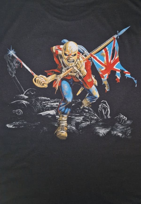 Iron Maiden Trooper Zip-up Huppari