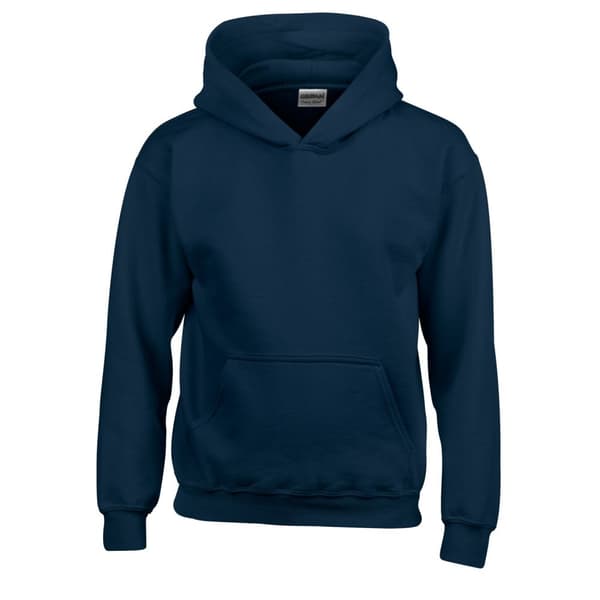 Gildan Barn/Kids Hoodie i kraftig blandning