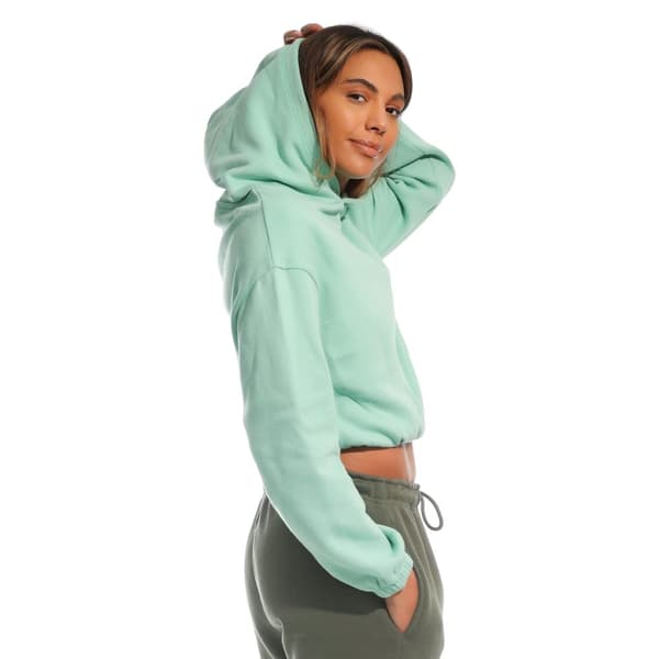 Light And Shade Womens/Ladies Cropped Hoodie