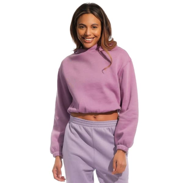Light And Shade Womens/Ladies Cropped Hoodie