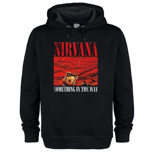 Amplified Unisex Adult Something In The Way Nirvana Hoodie